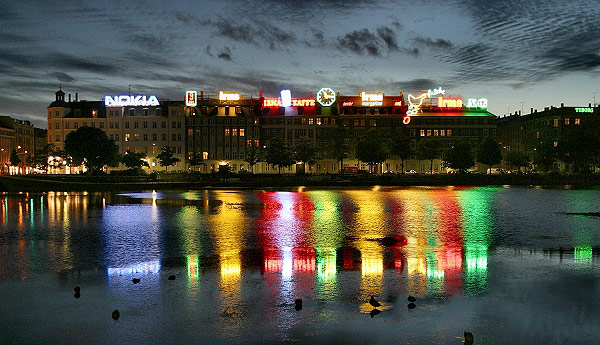 Nørrebro at night